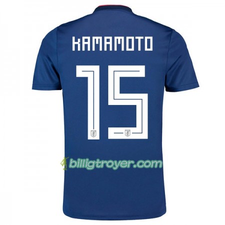 Billige Fotballdrakter Japan Kamamoto 15 VM 2018 Hjemmedraktsett